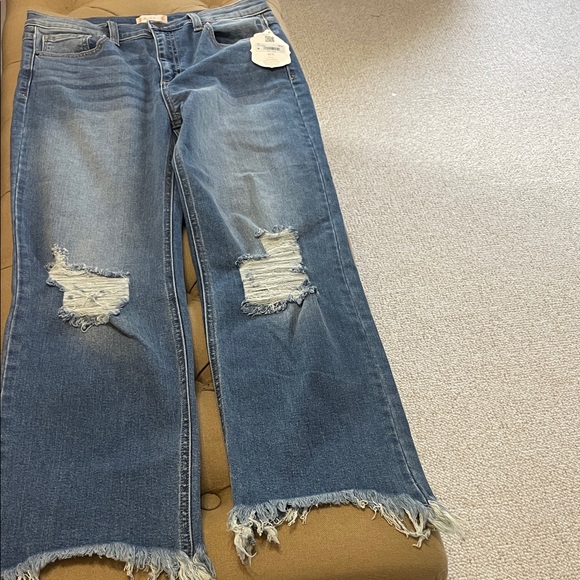 Altar'd State Denim - Altar'd State Straight Leg Ripped Denim Jeans